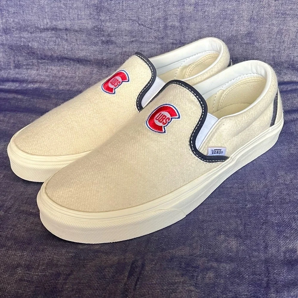 Vans Cubs Classic Slip On Wool Shoes
